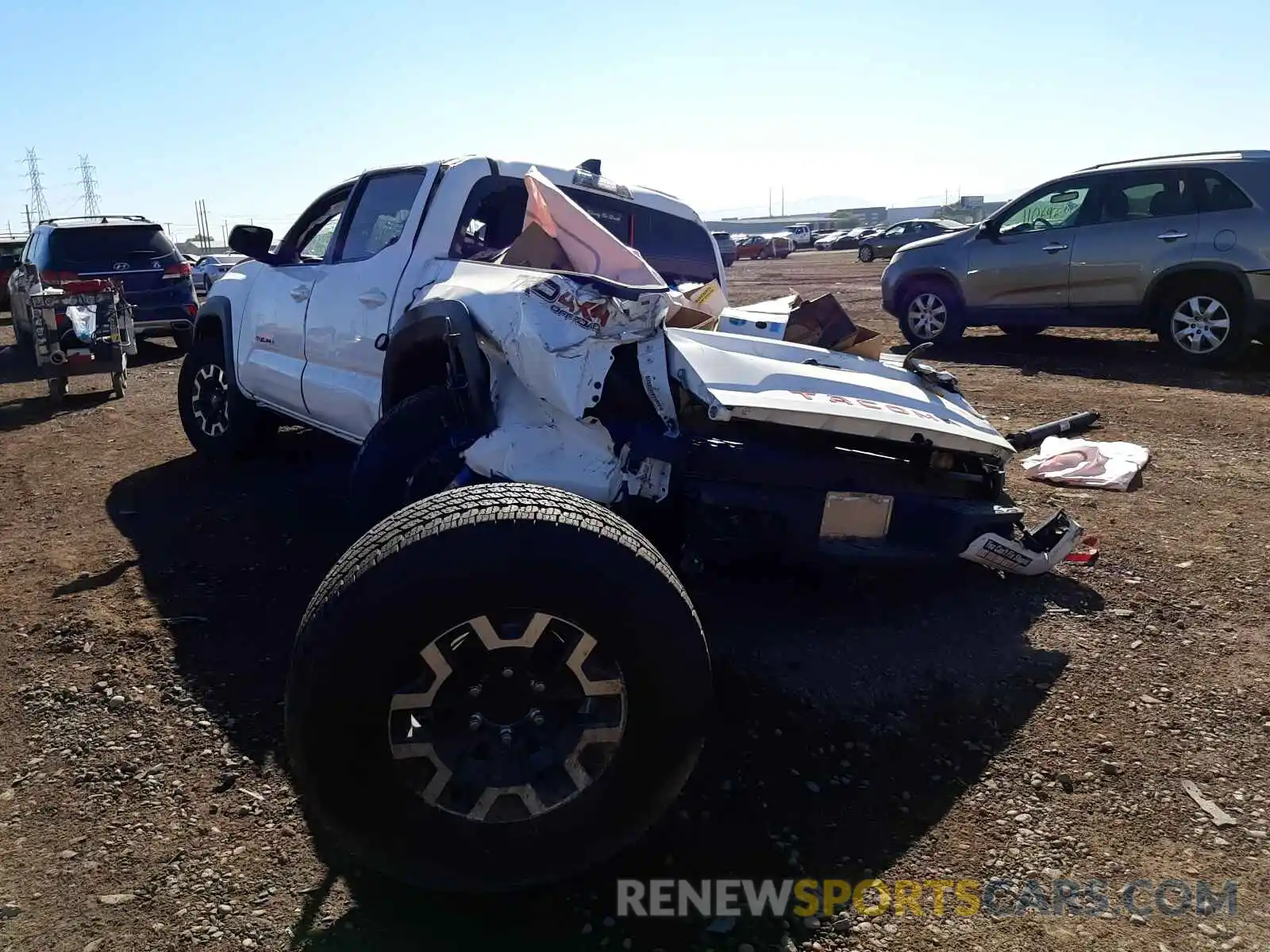 3 Photograph of a damaged car 3TMCZ5AN4MM446939 TOYOTA TACOMA 2021