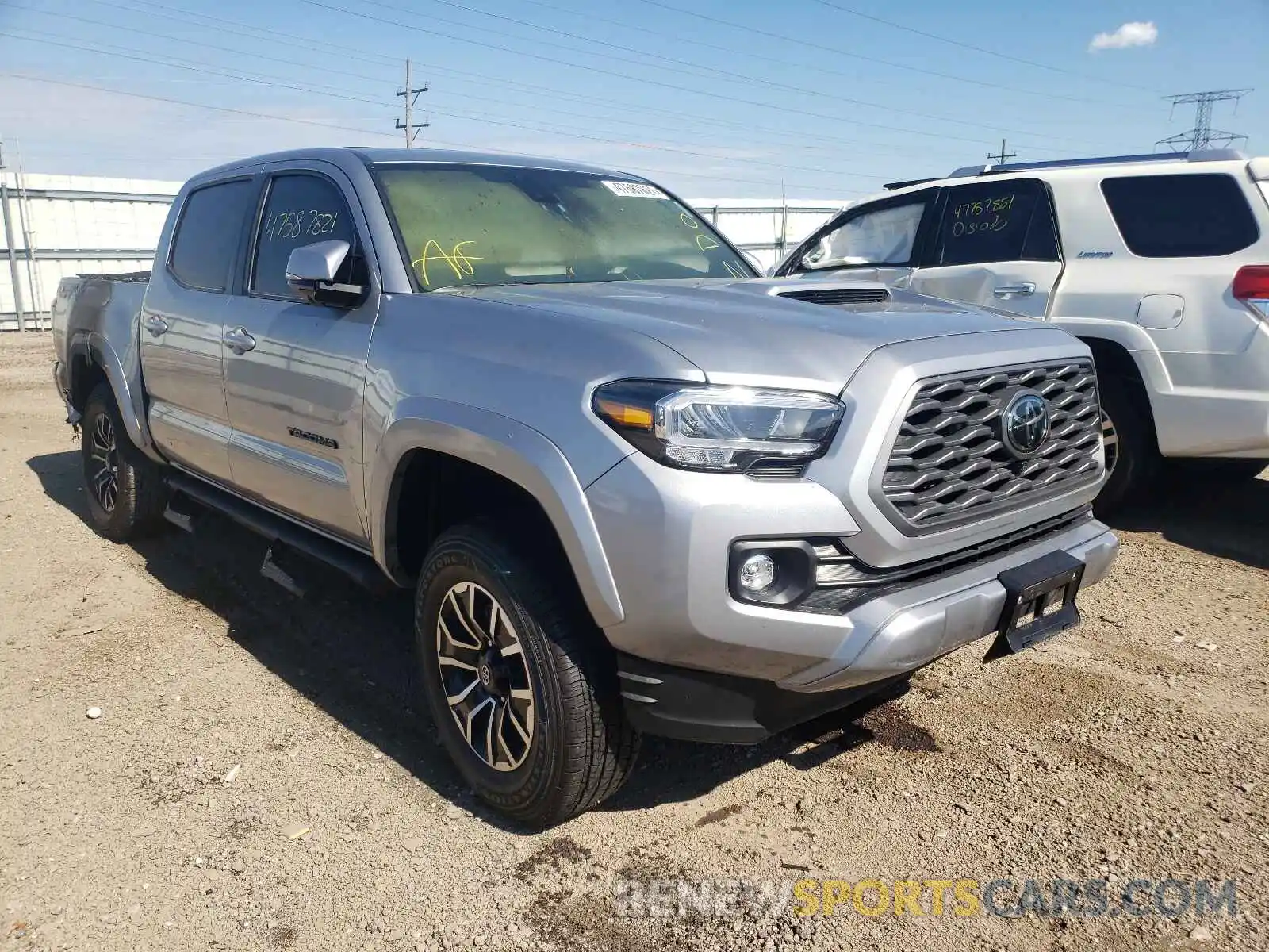 1 Photograph of a damaged car 3TMCZ5AN5MM378974 TOYOTA TACOMA 2021