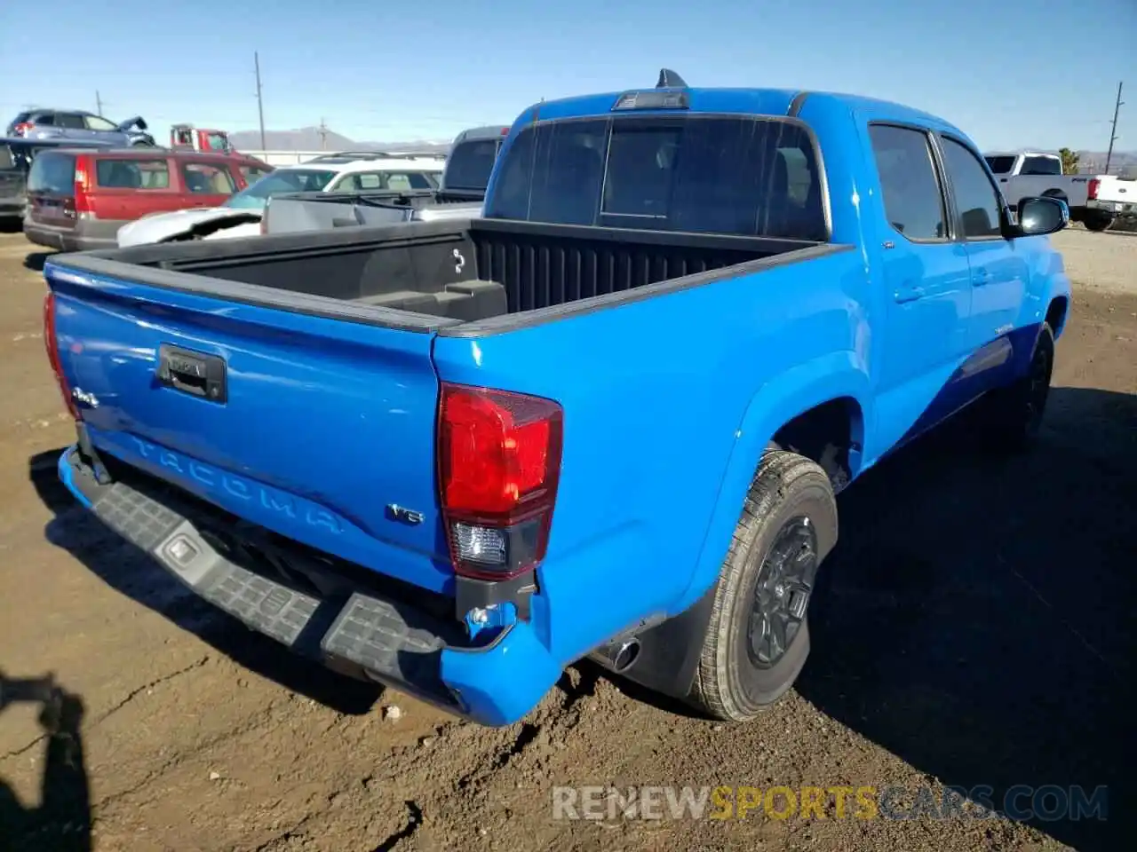 4 Photograph of a damaged car 3TMCZ5AN5MM379171 TOYOTA TACOMA 2021