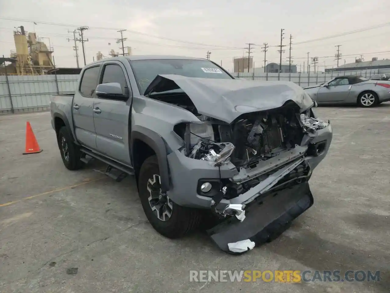 1 Photograph of a damaged car 3TMCZ5AN5MM382698 TOYOTA TACOMA 2021