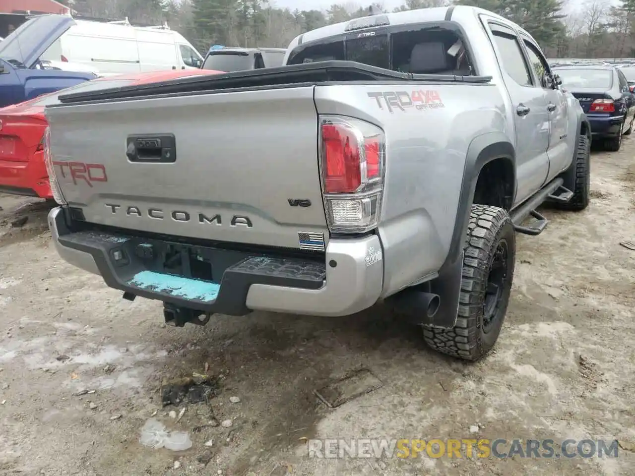 4 Фотография поврежденного автомобиля 3TMCZ5AN5MM387366 TOYOTA TACOMA 2021