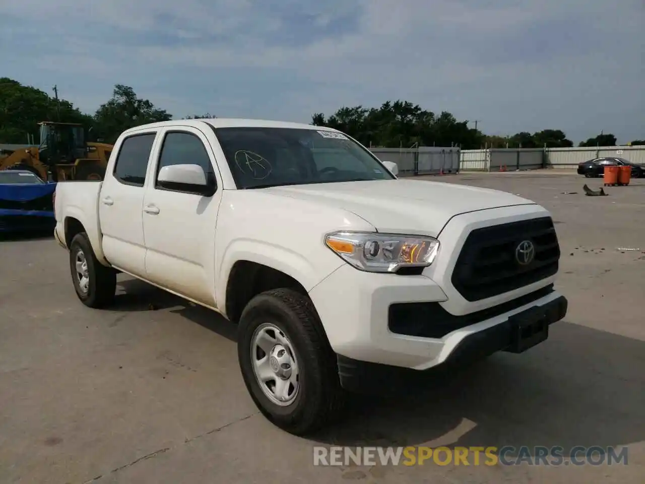 1 Photograph of a damaged car 3TMCZ5AN5MM387626 TOYOTA TACOMA 2021