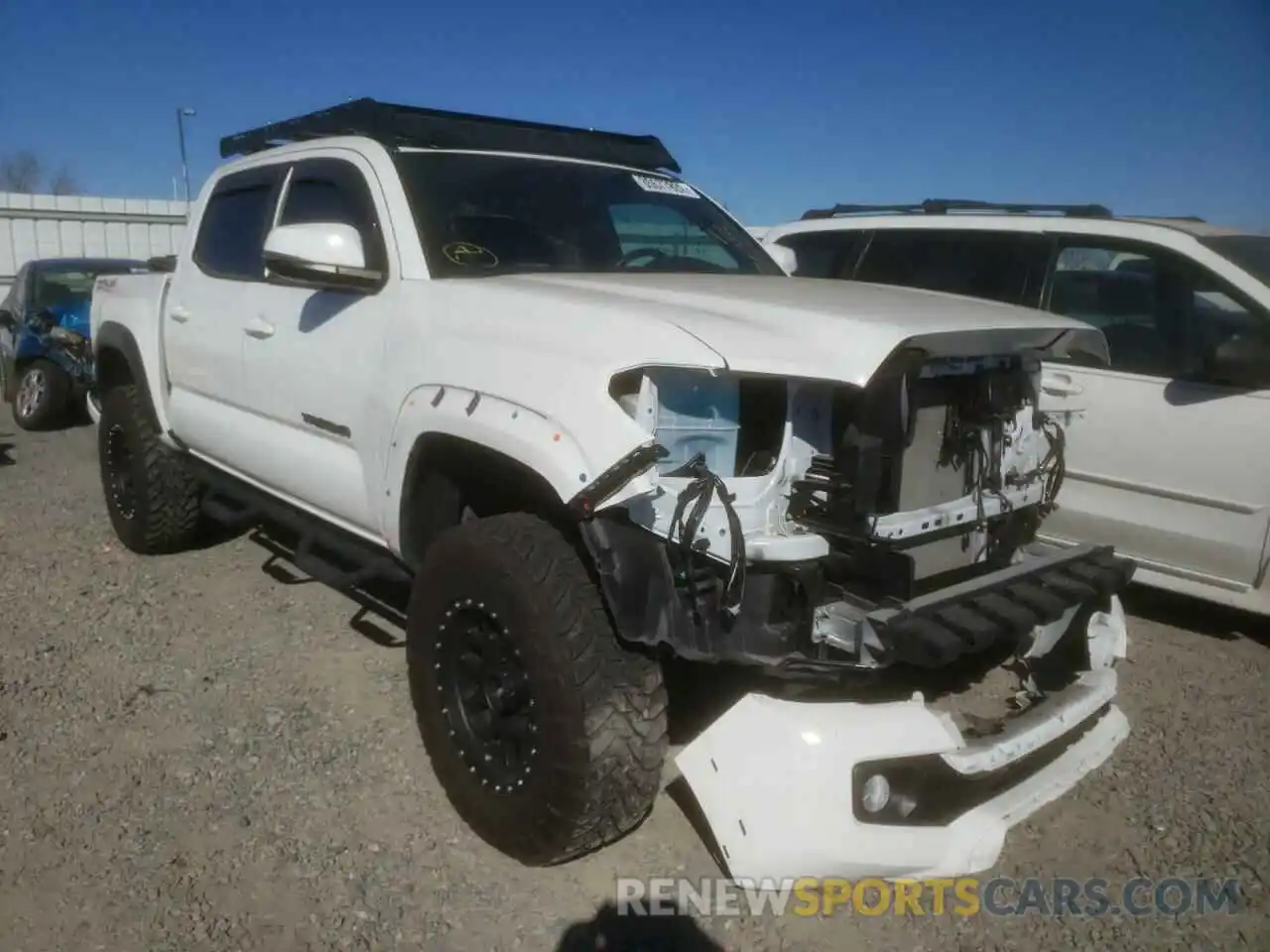 1 Photograph of a damaged car 3TMCZ5AN5MM388906 TOYOTA TACOMA 2021