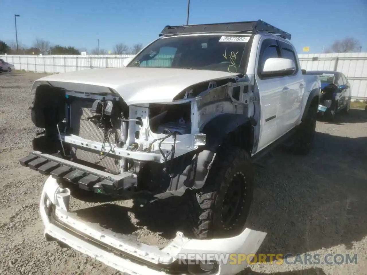 2 Photograph of a damaged car 3TMCZ5AN5MM388906 TOYOTA TACOMA 2021