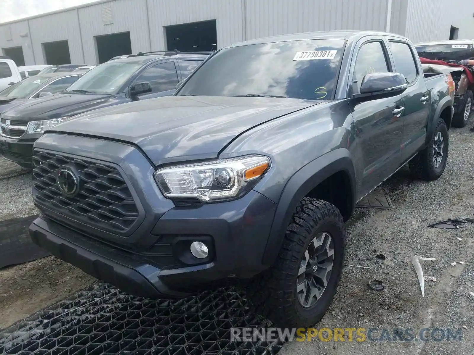 2 Photograph of a damaged car 3TMCZ5AN5MM396701 TOYOTA TACOMA 2021