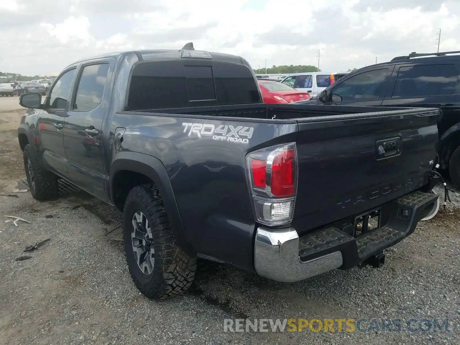 3 Photograph of a damaged car 3TMCZ5AN5MM396701 TOYOTA TACOMA 2021