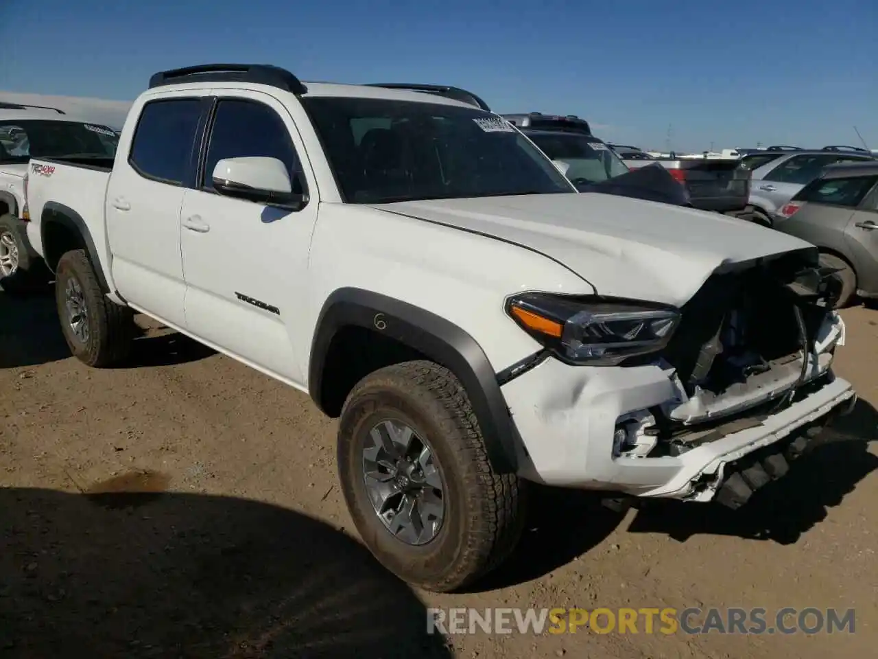 1 Photograph of a damaged car 3TMCZ5AN5MM398030 TOYOTA TACOMA 2021