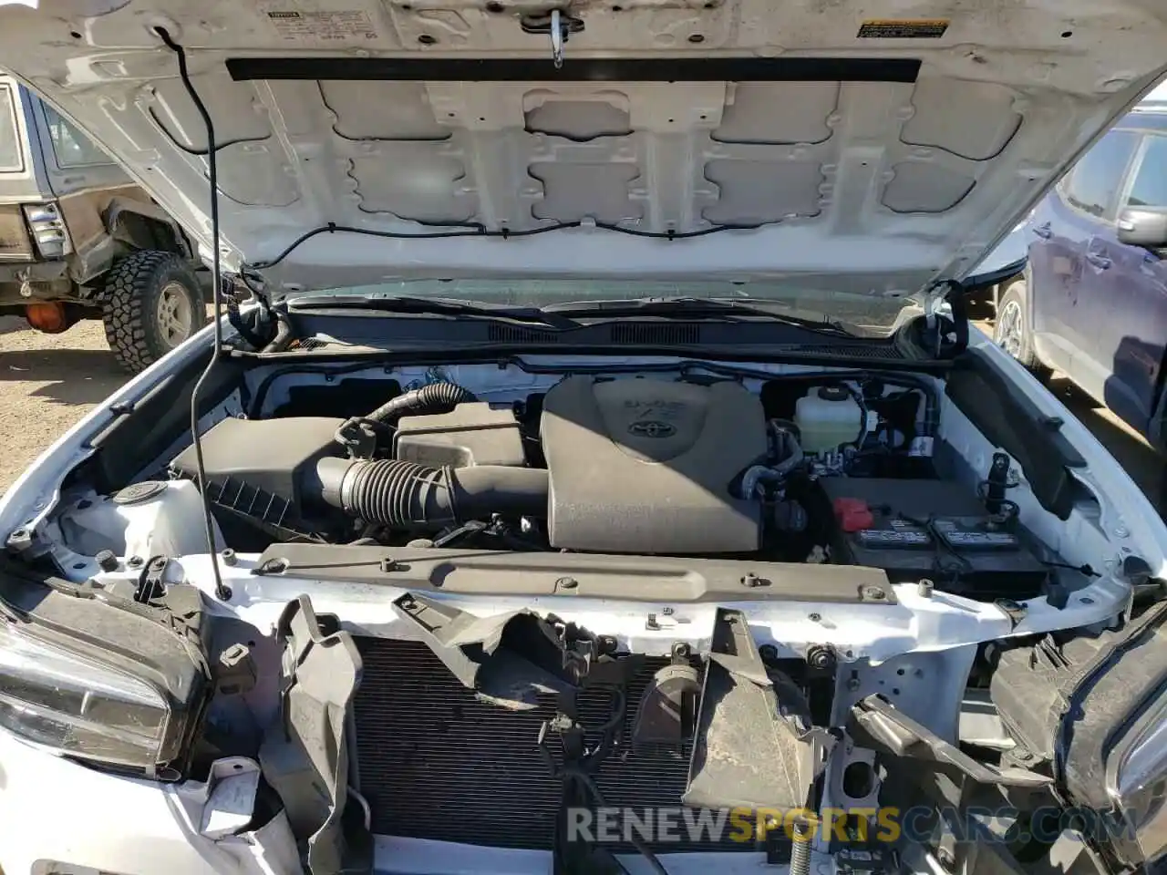 7 Photograph of a damaged car 3TMCZ5AN5MM398030 TOYOTA TACOMA 2021