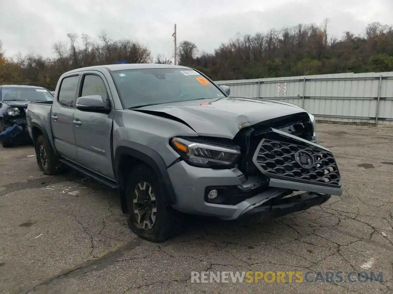 1 Photograph of a damaged car 3TMCZ5AN5MM400410 TOYOTA TACOMA 2021