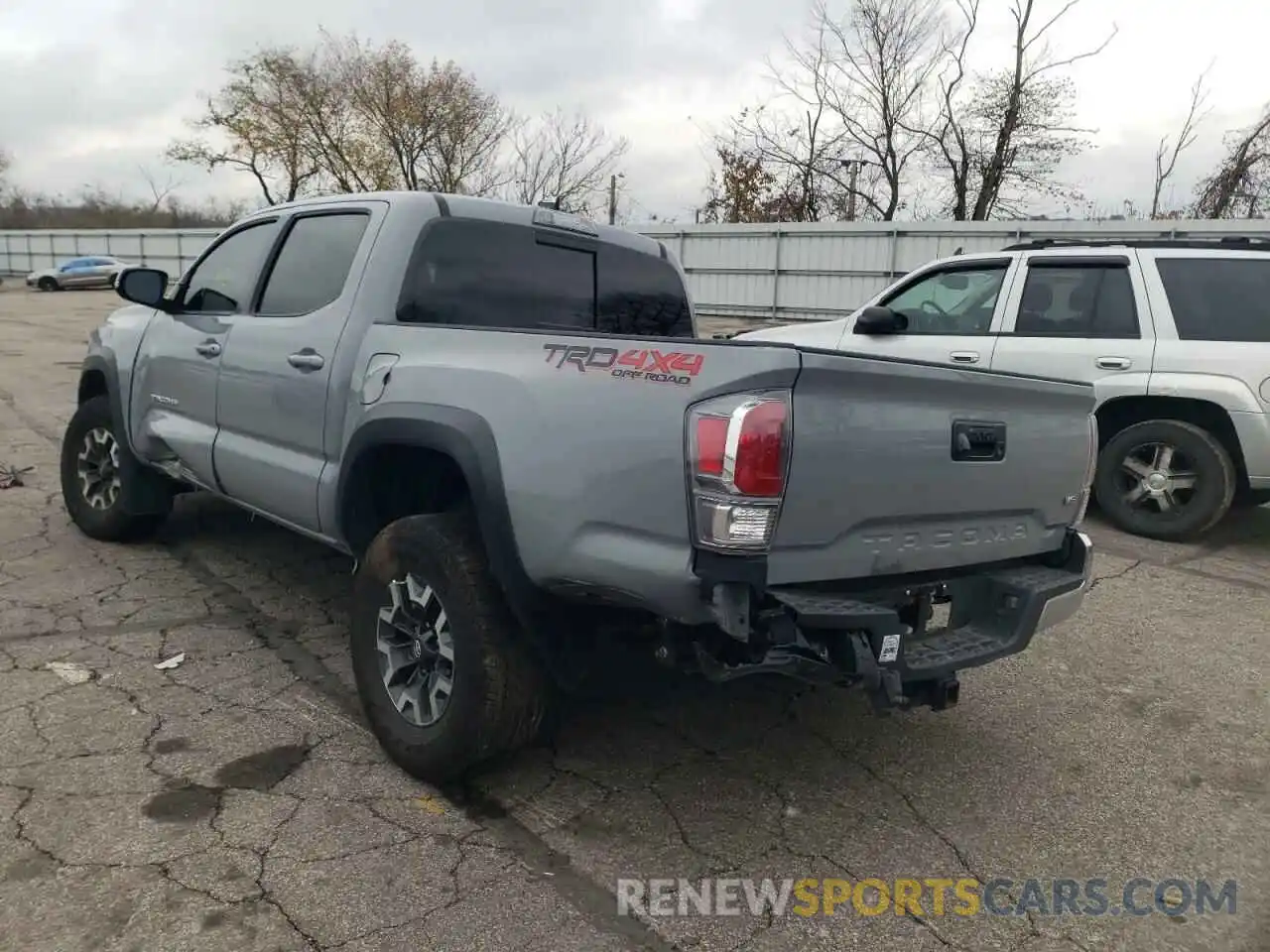 3 Photograph of a damaged car 3TMCZ5AN5MM400410 TOYOTA TACOMA 2021