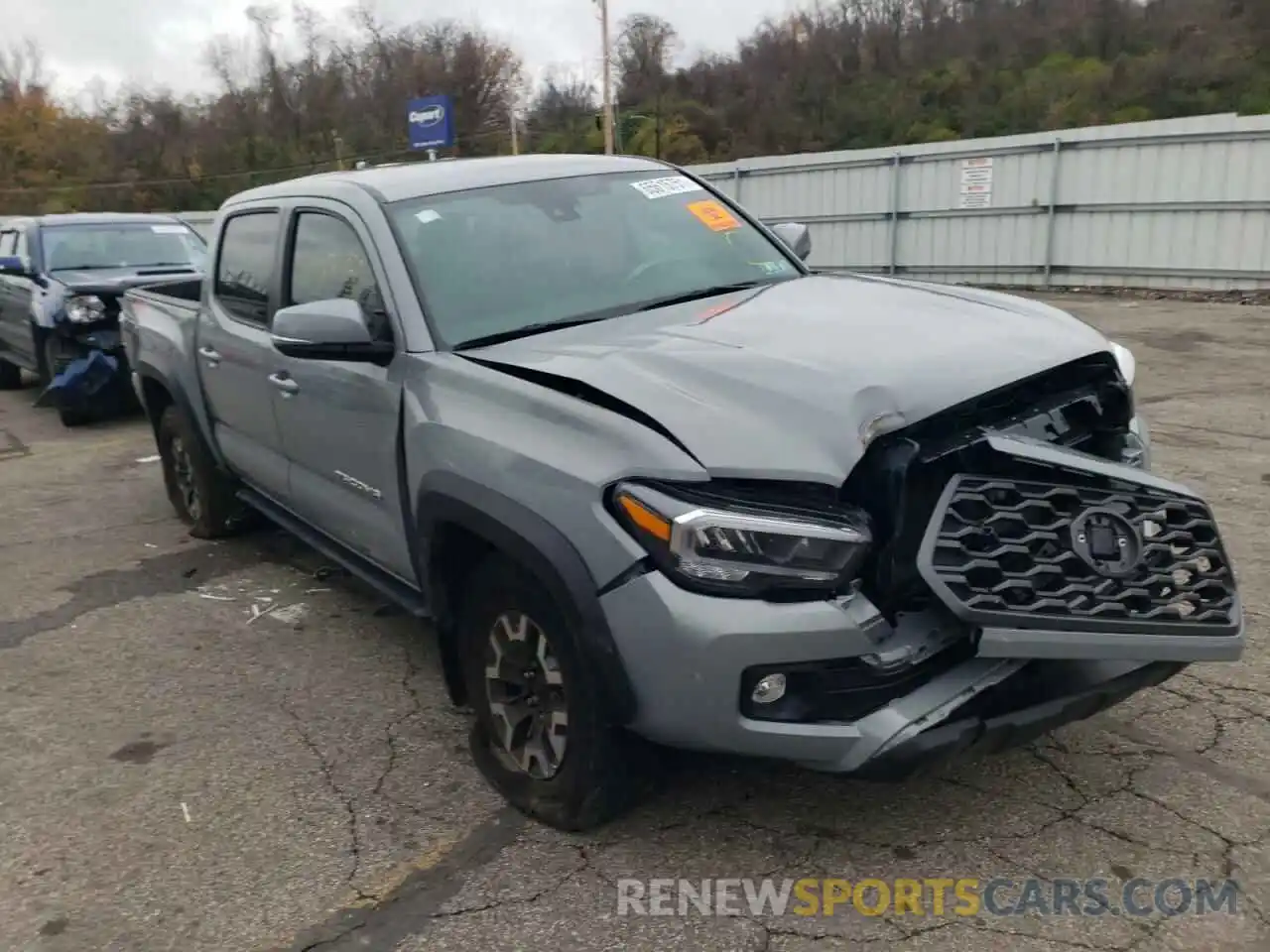 9 Photograph of a damaged car 3TMCZ5AN5MM400410 TOYOTA TACOMA 2021