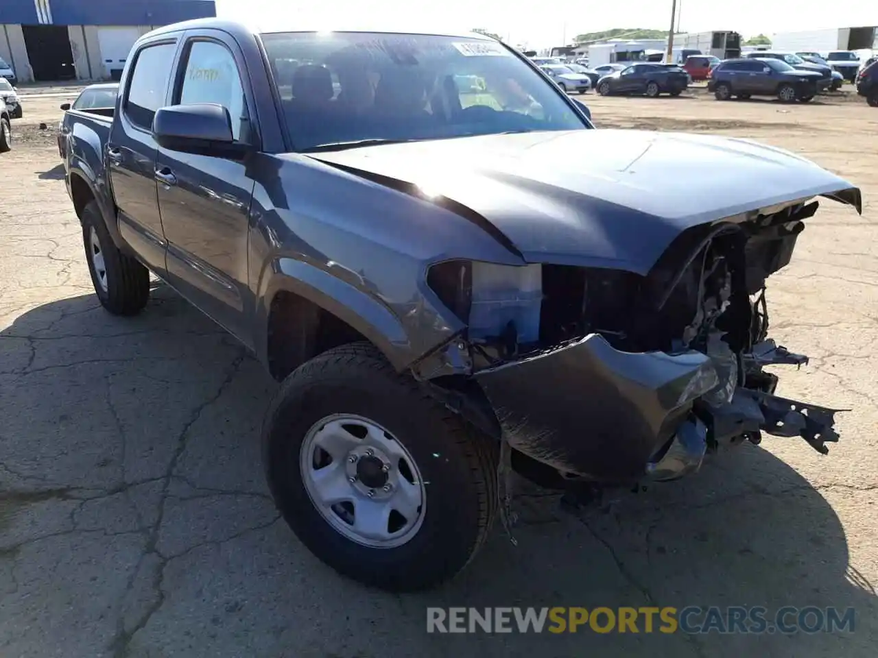 1 Photograph of a damaged car 3TMCZ5AN5MM401234 TOYOTA TACOMA 2021