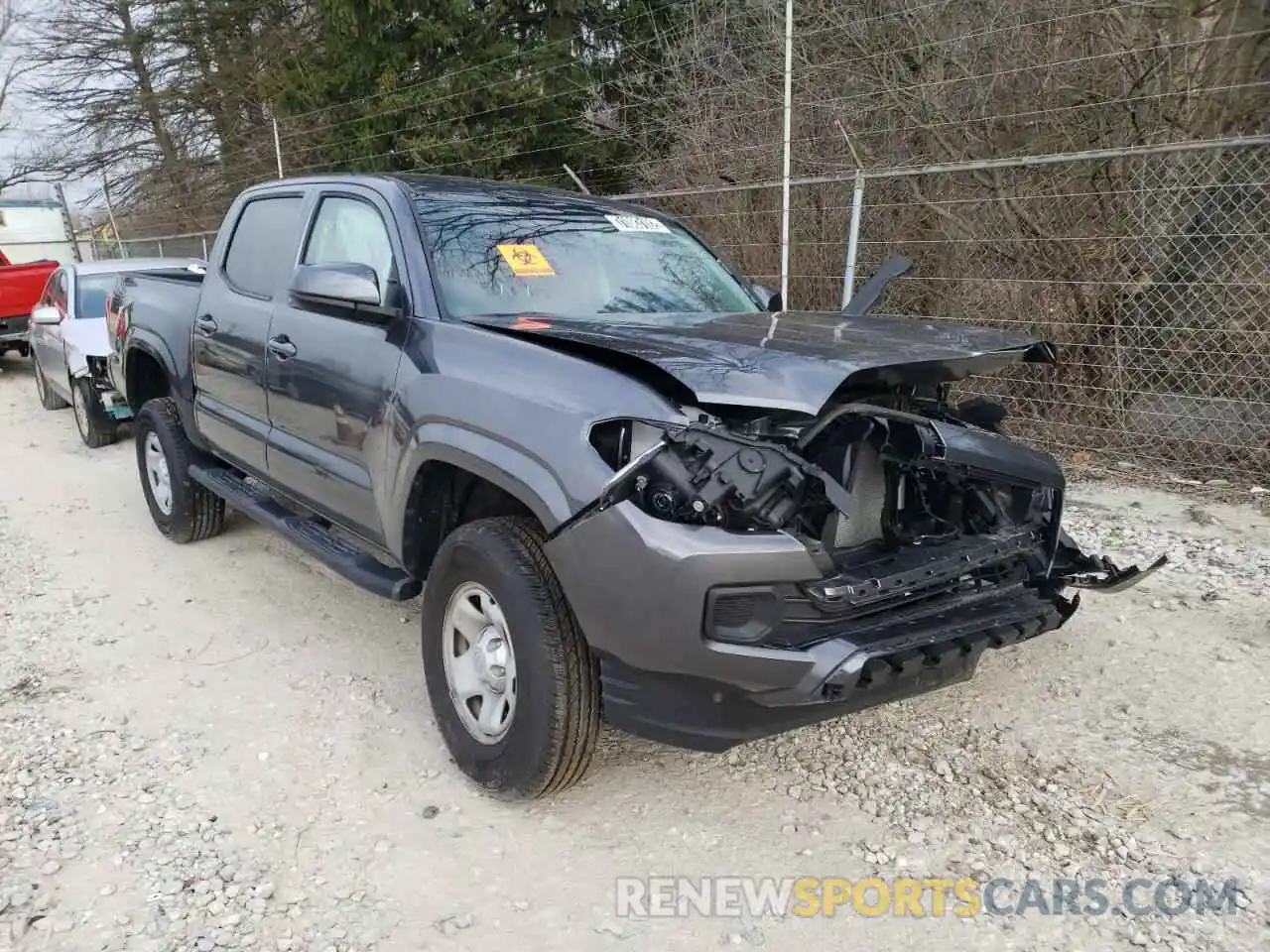 1 Photograph of a damaged car 3TMCZ5AN5MM405445 TOYOTA TACOMA 2021