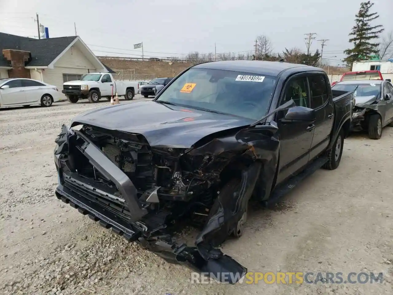 2 Photograph of a damaged car 3TMCZ5AN5MM405445 TOYOTA TACOMA 2021