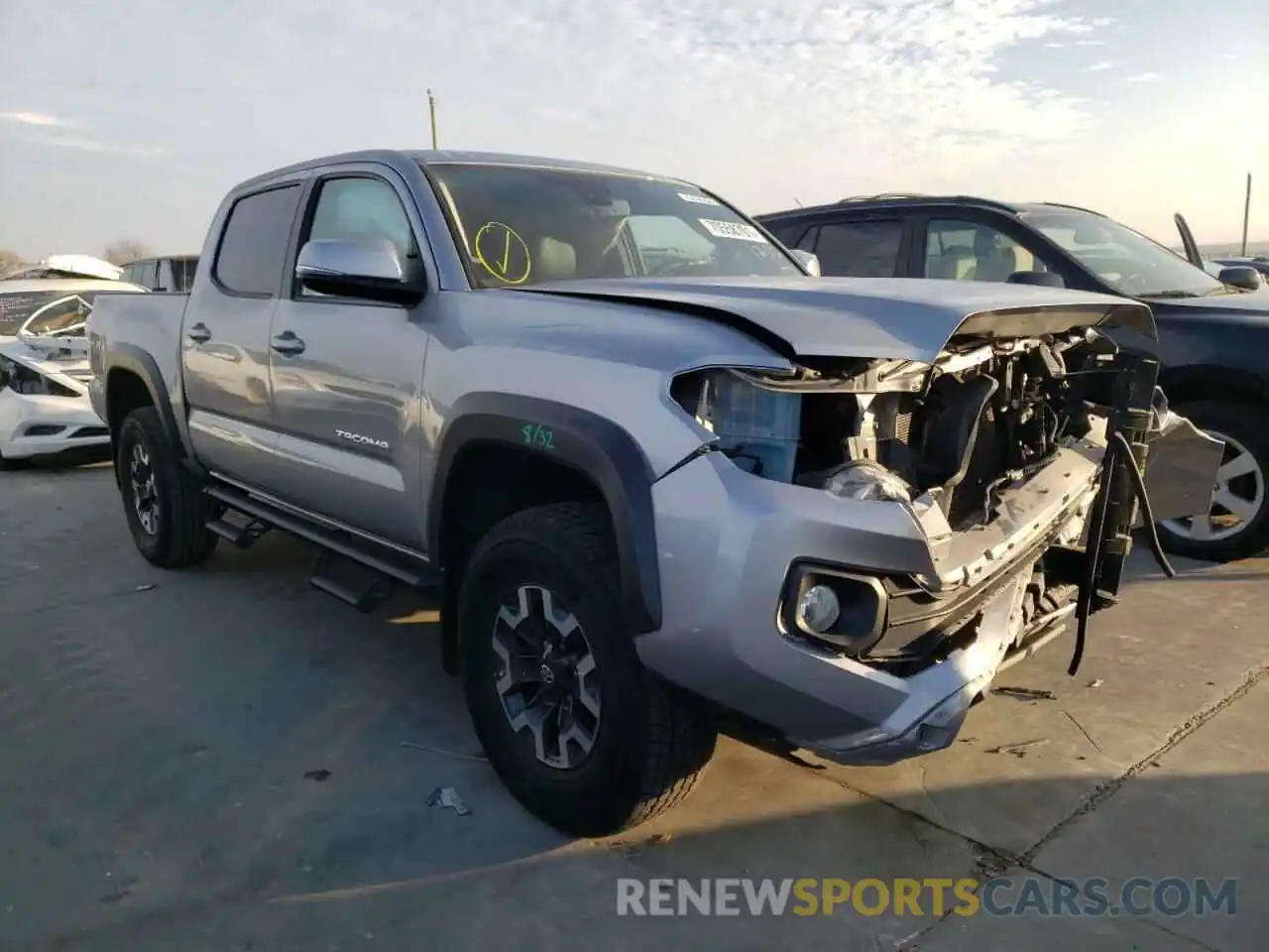 1 Photograph of a damaged car 3TMCZ5AN5MM405980 TOYOTA TACOMA 2021