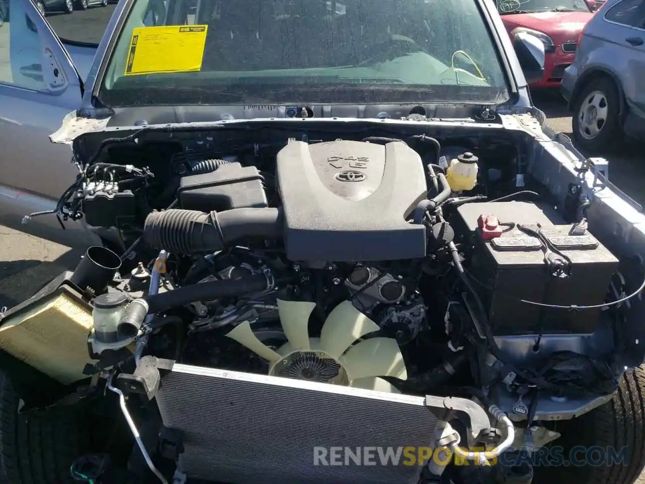 7 Photograph of a damaged car 3TMCZ5AN5MM406496 TOYOTA TACOMA 2021