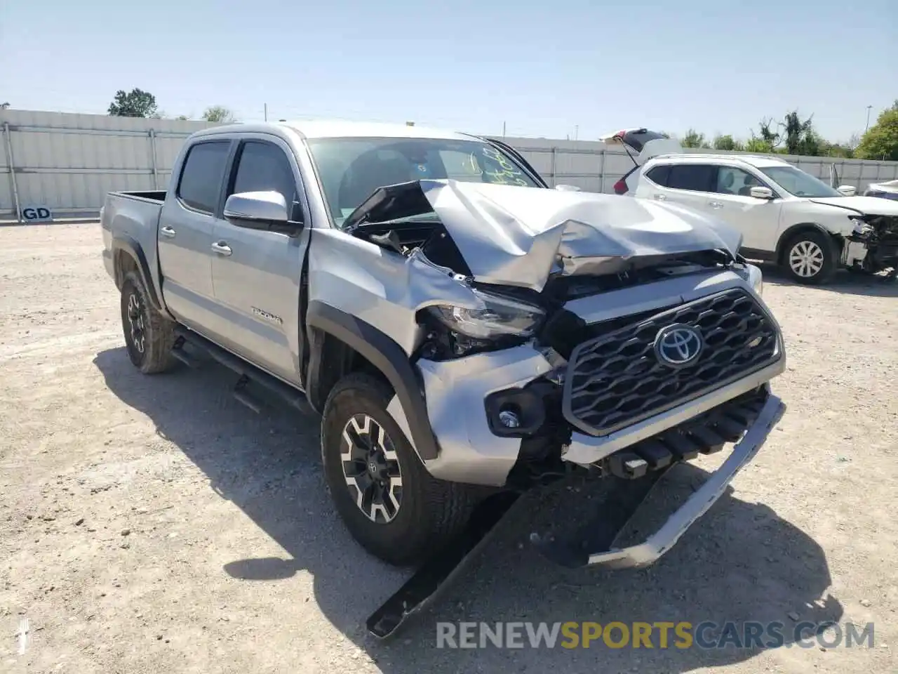 1 Photograph of a damaged car 3TMCZ5AN5MM406742 TOYOTA TACOMA 2021