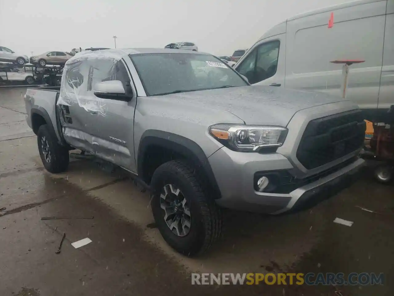 1 Photograph of a damaged car 3TMCZ5AN5MM407714 TOYOTA TACOMA 2021