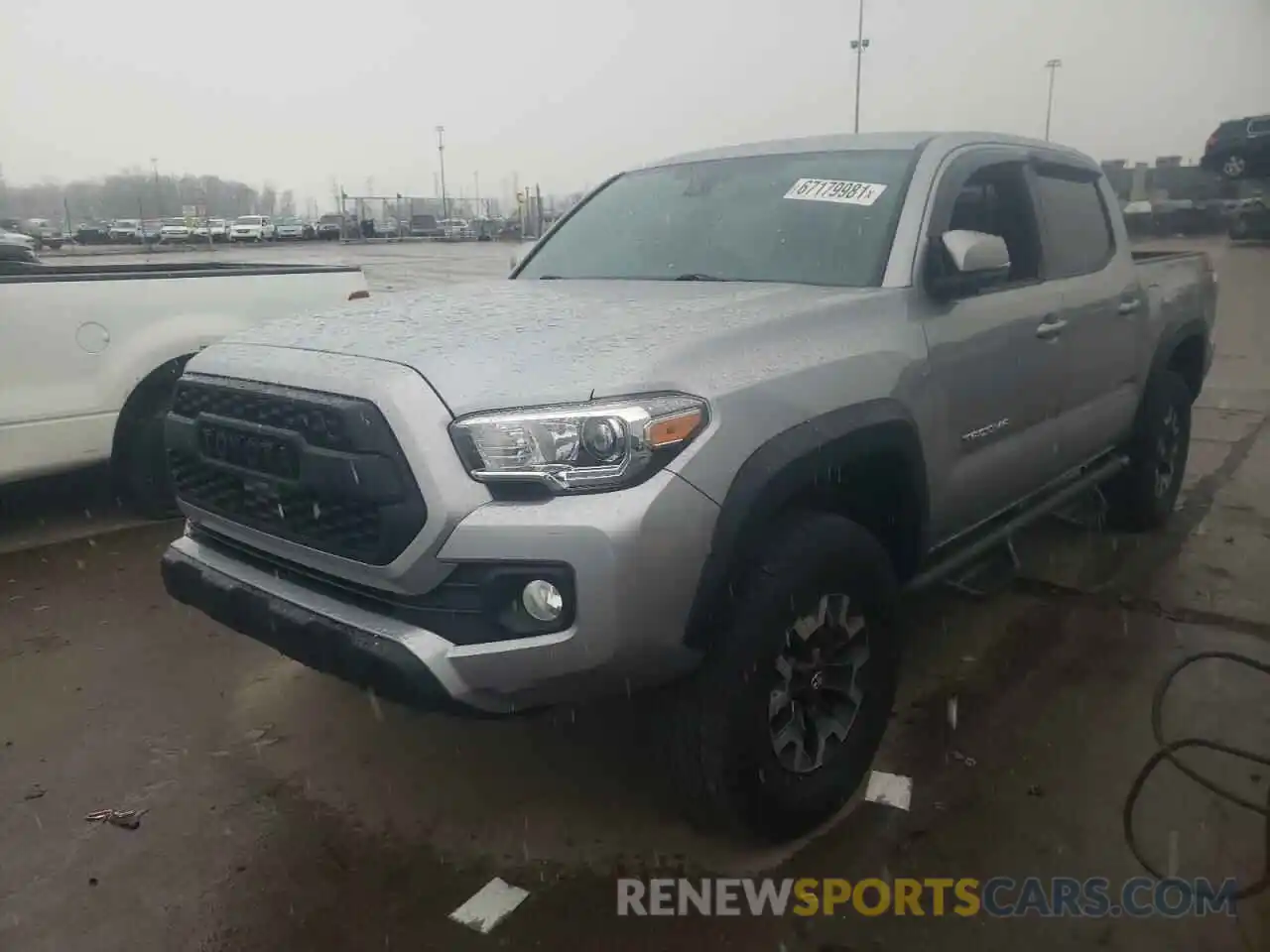 2 Photograph of a damaged car 3TMCZ5AN5MM407714 TOYOTA TACOMA 2021