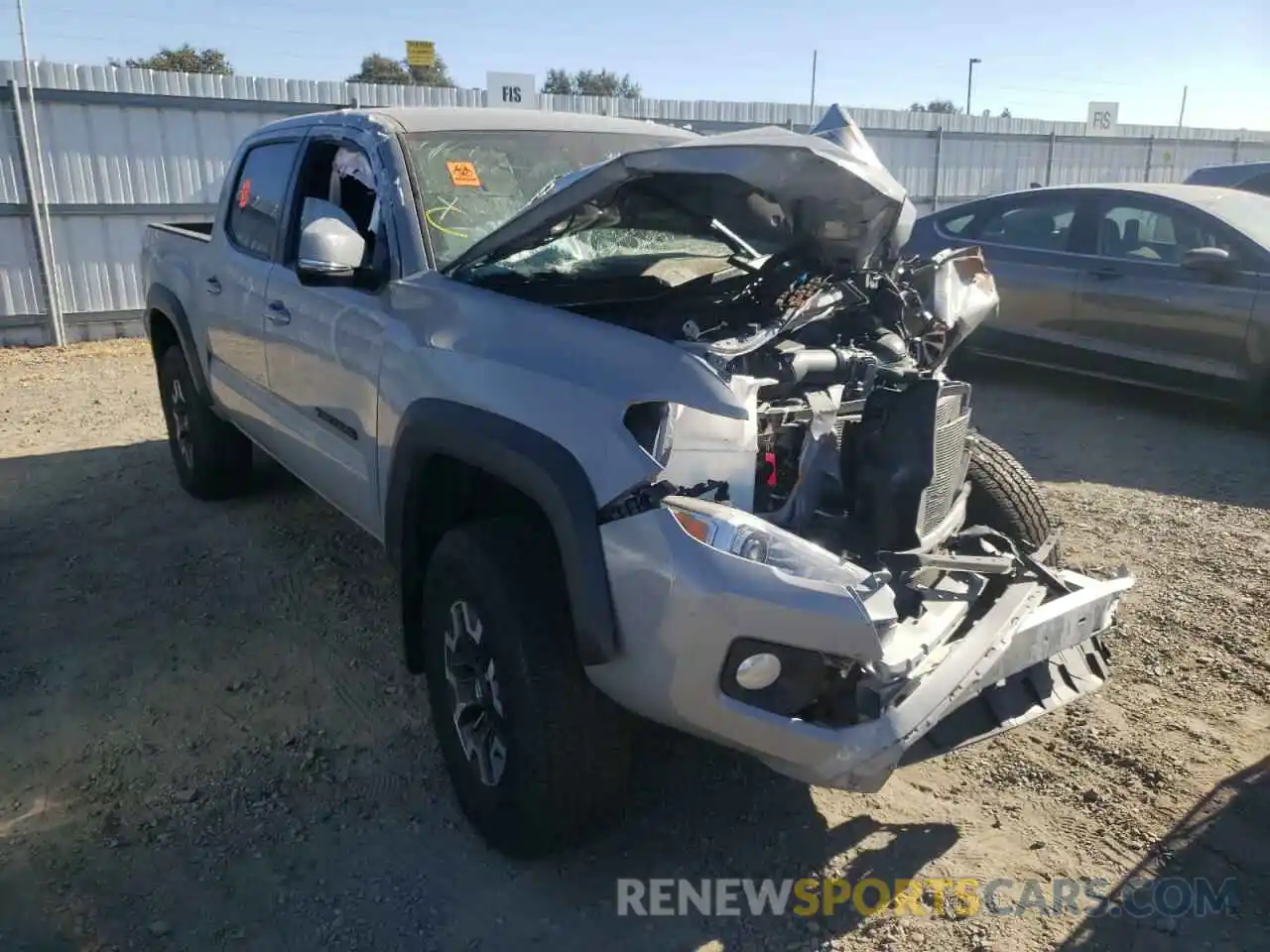 1 Photograph of a damaged car 3TMCZ5AN5MM407888 TOYOTA TACOMA 2021