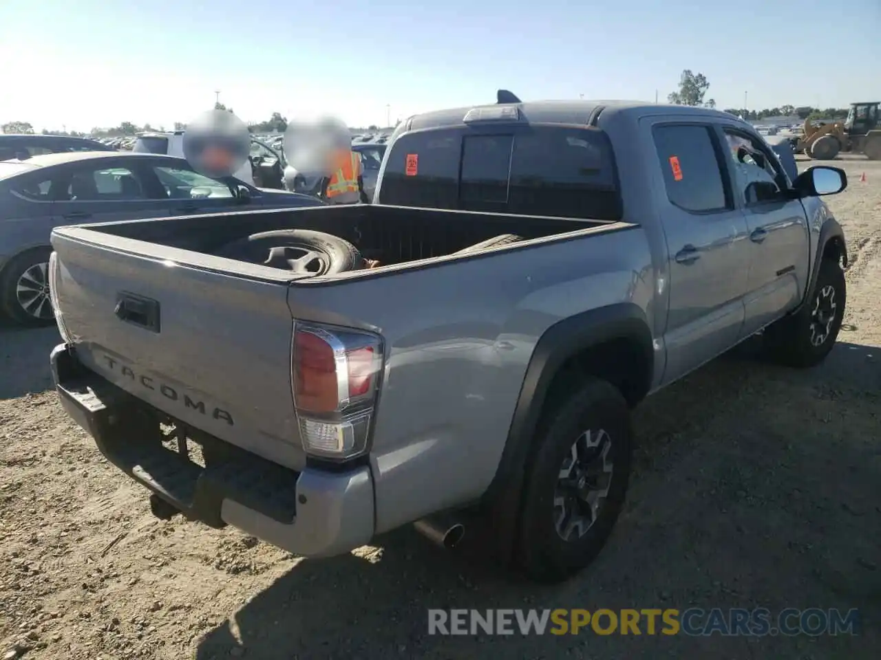 4 Photograph of a damaged car 3TMCZ5AN5MM407888 TOYOTA TACOMA 2021