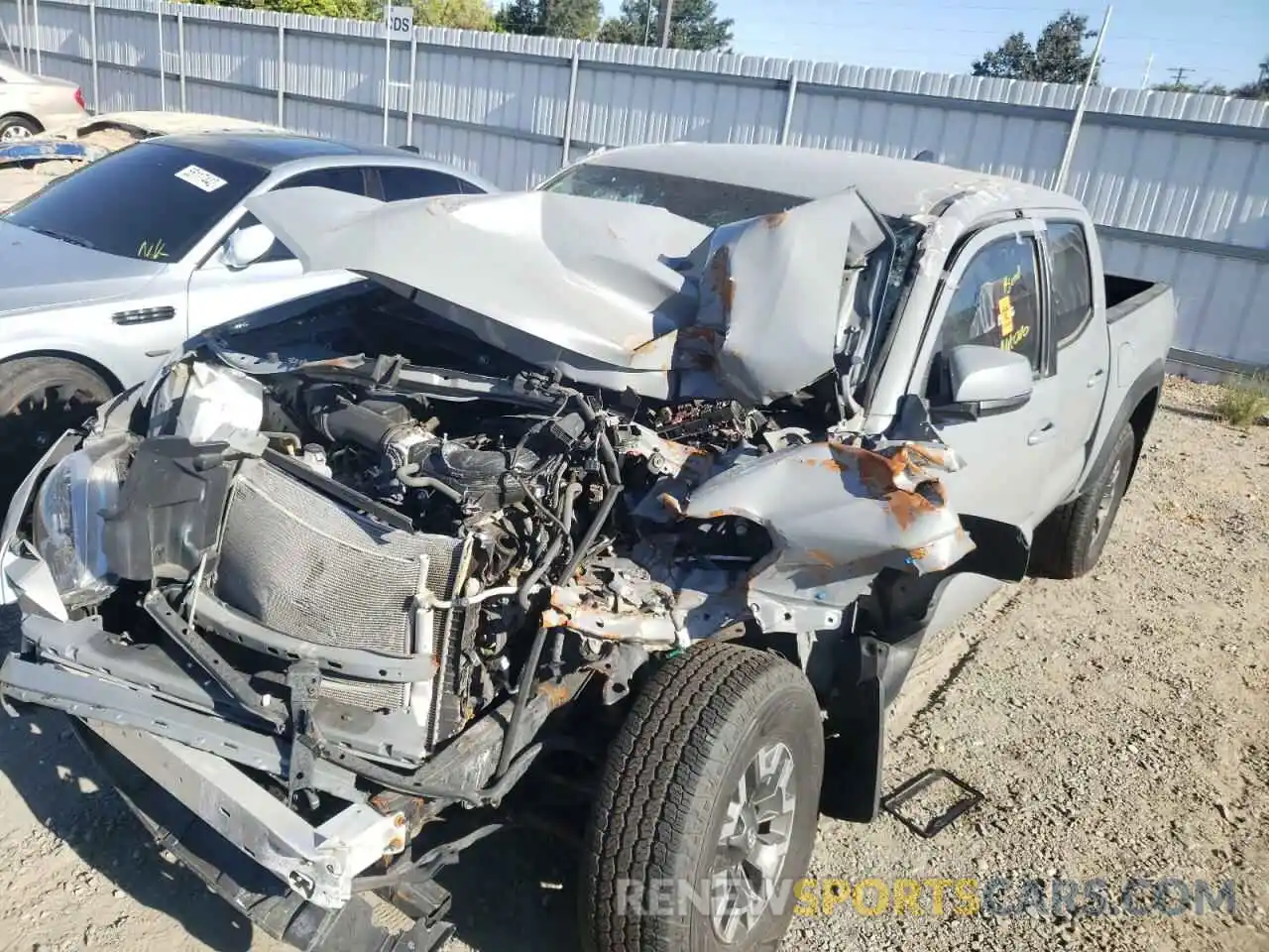 9 Photograph of a damaged car 3TMCZ5AN5MM407888 TOYOTA TACOMA 2021