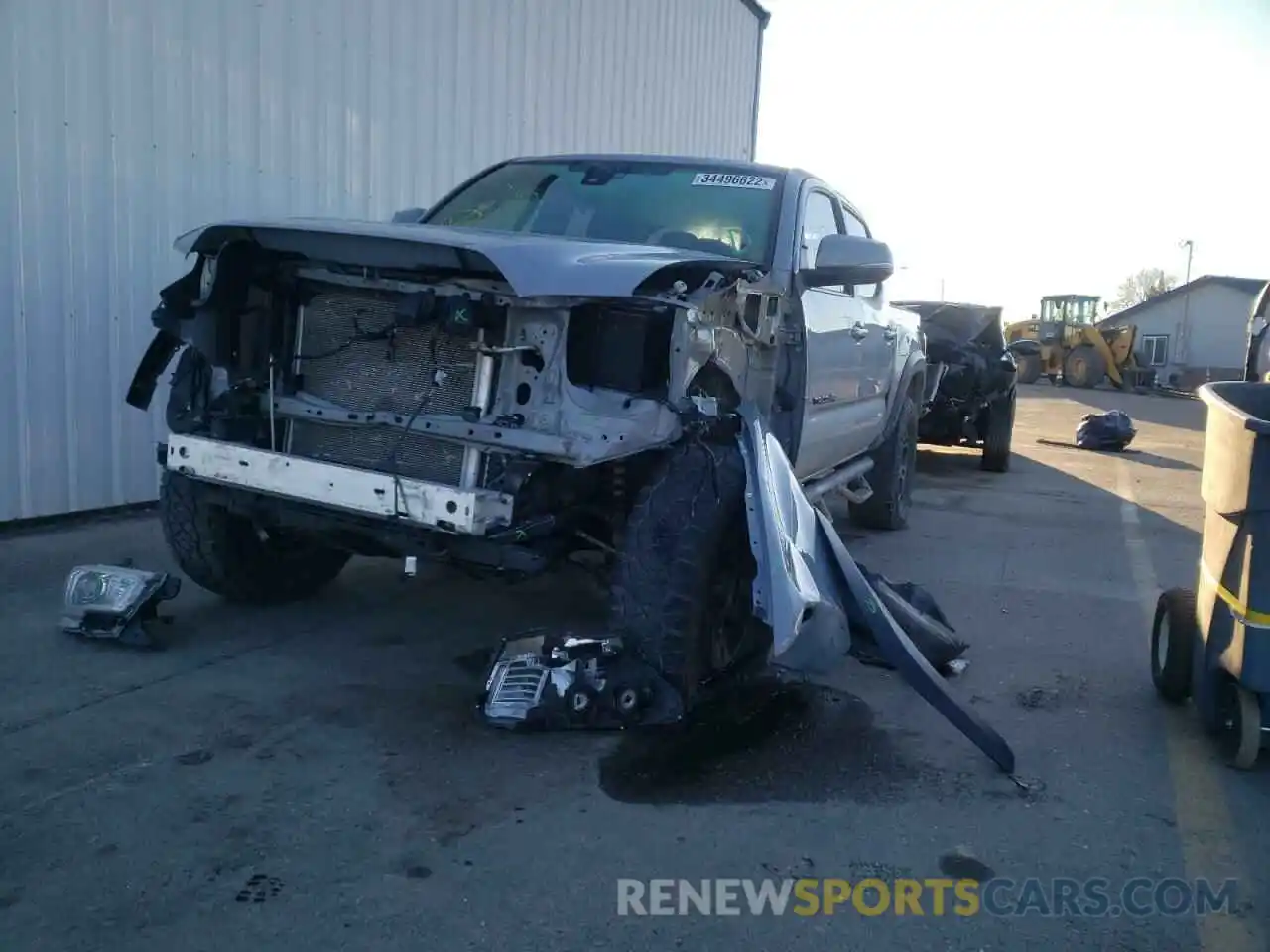 2 Photograph of a damaged car 3TMCZ5AN5MM409379 TOYOTA TACOMA 2021