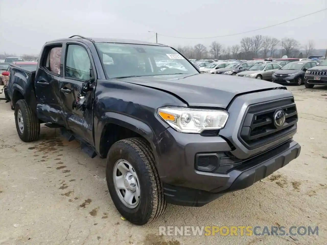 1 Photograph of a damaged car 3TMCZ5AN5MM410192 TOYOTA TACOMA 2021