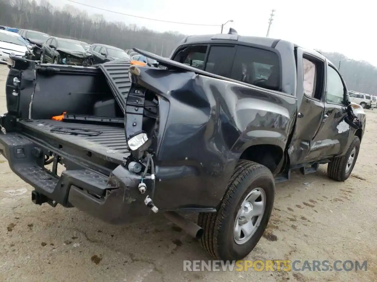 4 Photograph of a damaged car 3TMCZ5AN5MM410192 TOYOTA TACOMA 2021