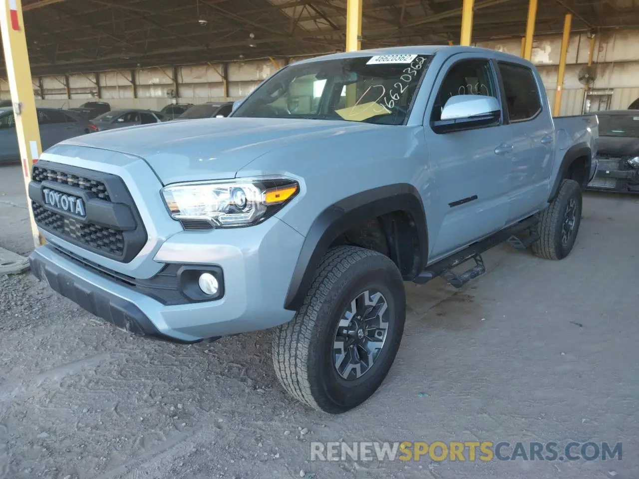 2 Photograph of a damaged car 3TMCZ5AN5MM410631 TOYOTA TACOMA 2021