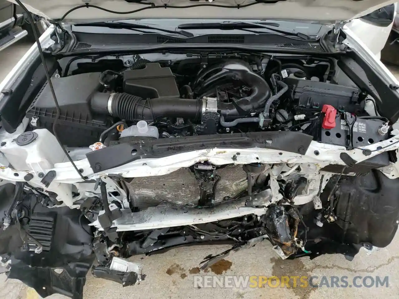 7 Photograph of a damaged car 3TMCZ5AN5MM410791 TOYOTA TACOMA 2021