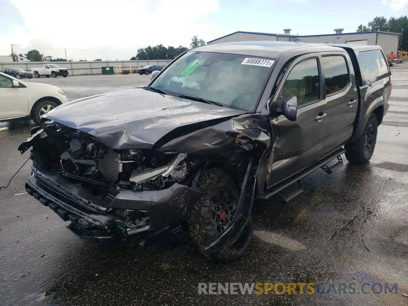 2 Photograph of a damaged car 3TMCZ5AN5MM414050 TOYOTA TACOMA 2021