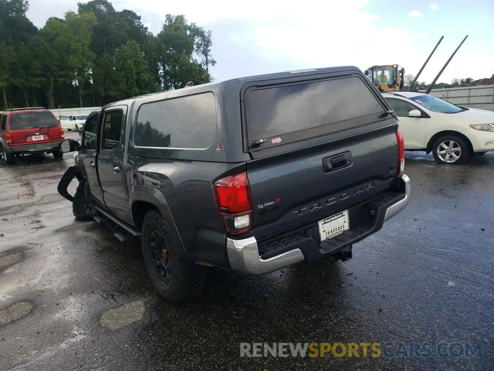 3 Photograph of a damaged car 3TMCZ5AN5MM414050 TOYOTA TACOMA 2021