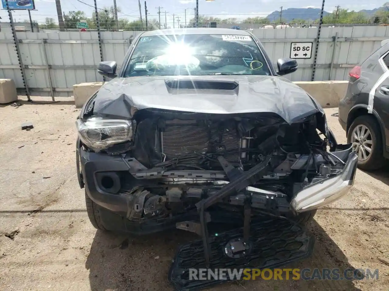 9 Photograph of a damaged car 3TMCZ5AN5MM417322 TOYOTA TACOMA 2021