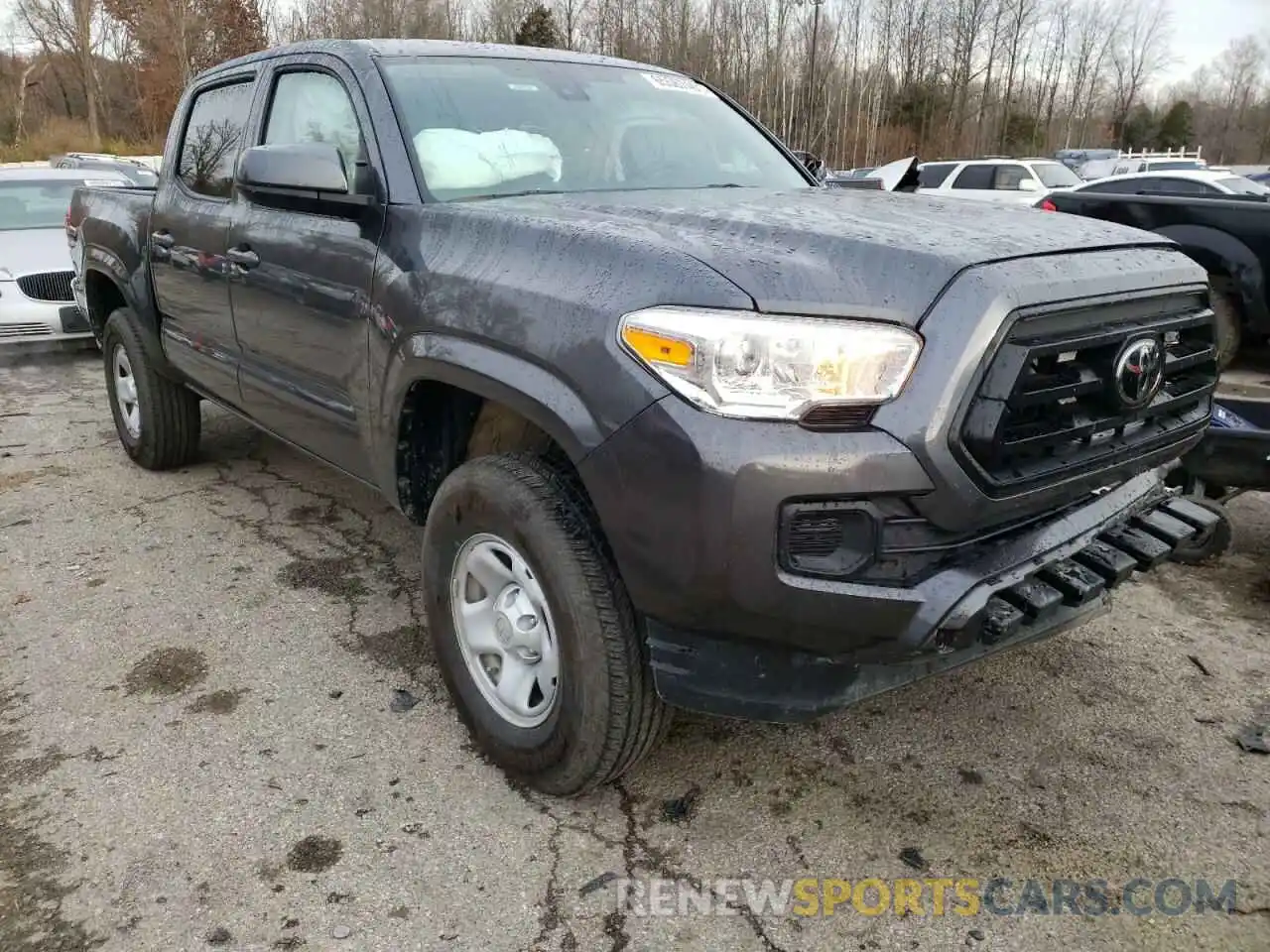 1 Photograph of a damaged car 3TMCZ5AN5MM421502 TOYOTA TACOMA 2021