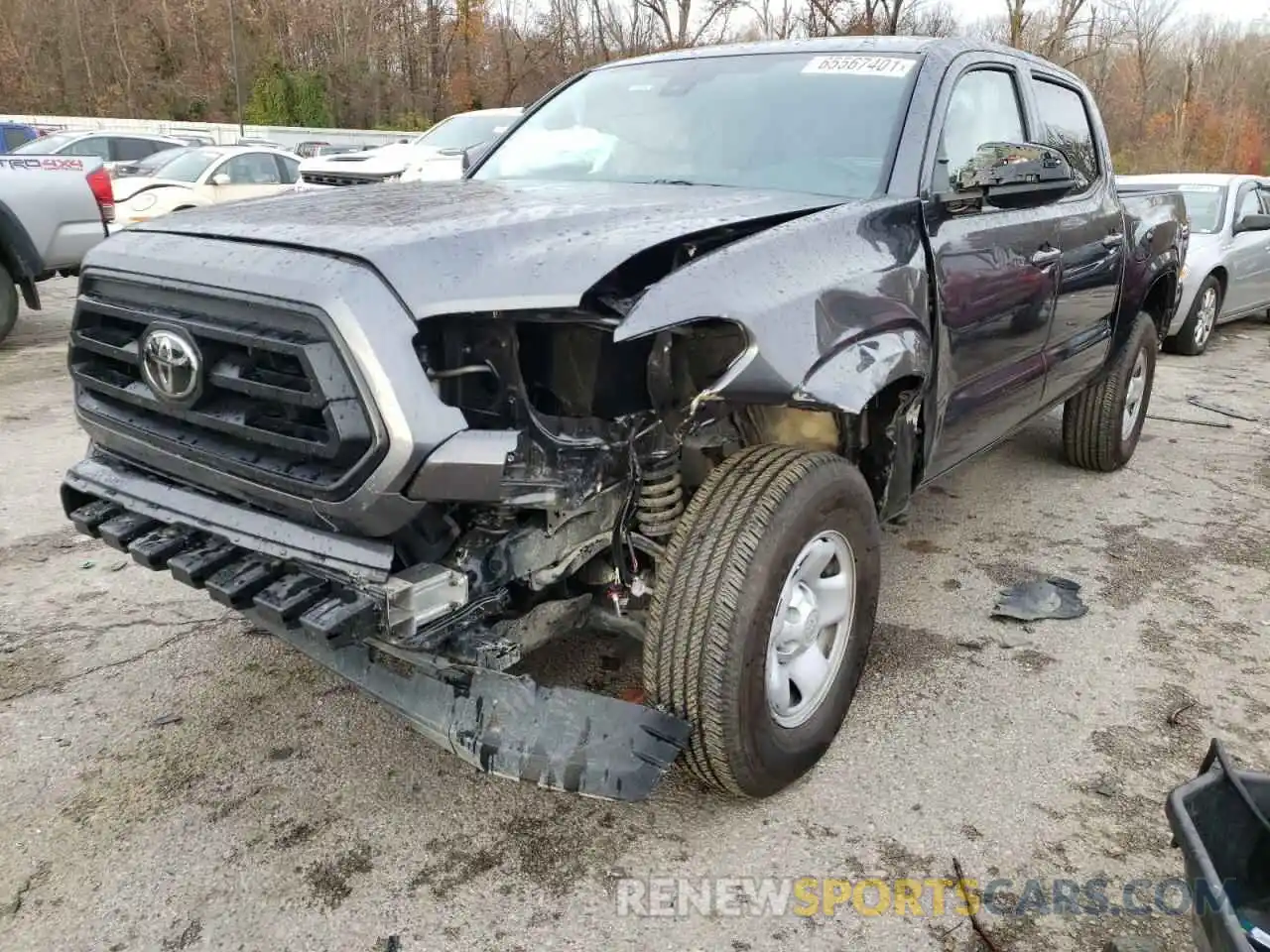 9 Photograph of a damaged car 3TMCZ5AN5MM421502 TOYOTA TACOMA 2021