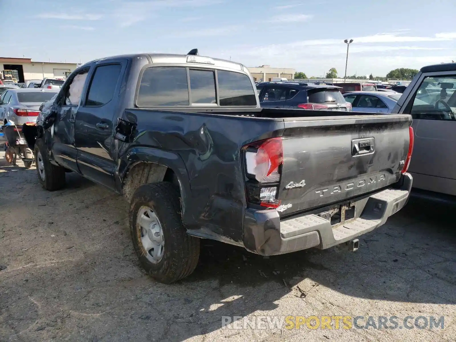 3 Photograph of a damaged car 3TMCZ5AN5MM422147 TOYOTA TACOMA 2021