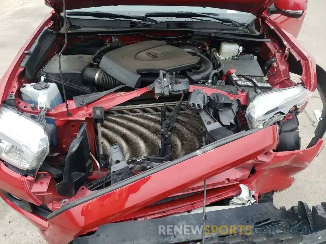 7 Photograph of a damaged car 3TMCZ5AN5MM422553 TOYOTA TACOMA 2021