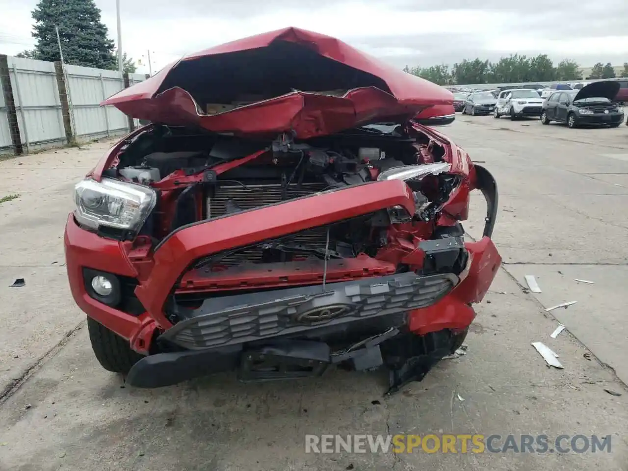 9 Photograph of a damaged car 3TMCZ5AN5MM422553 TOYOTA TACOMA 2021