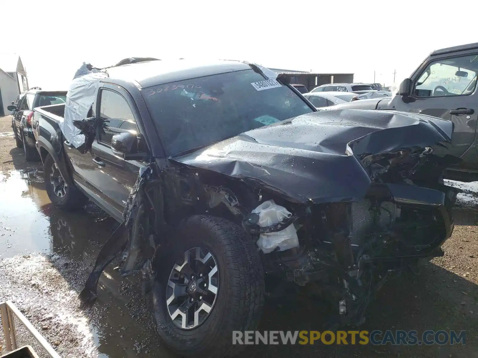 1 Photograph of a damaged car 3TMCZ5AN5MM425100 TOYOTA TACOMA 2021