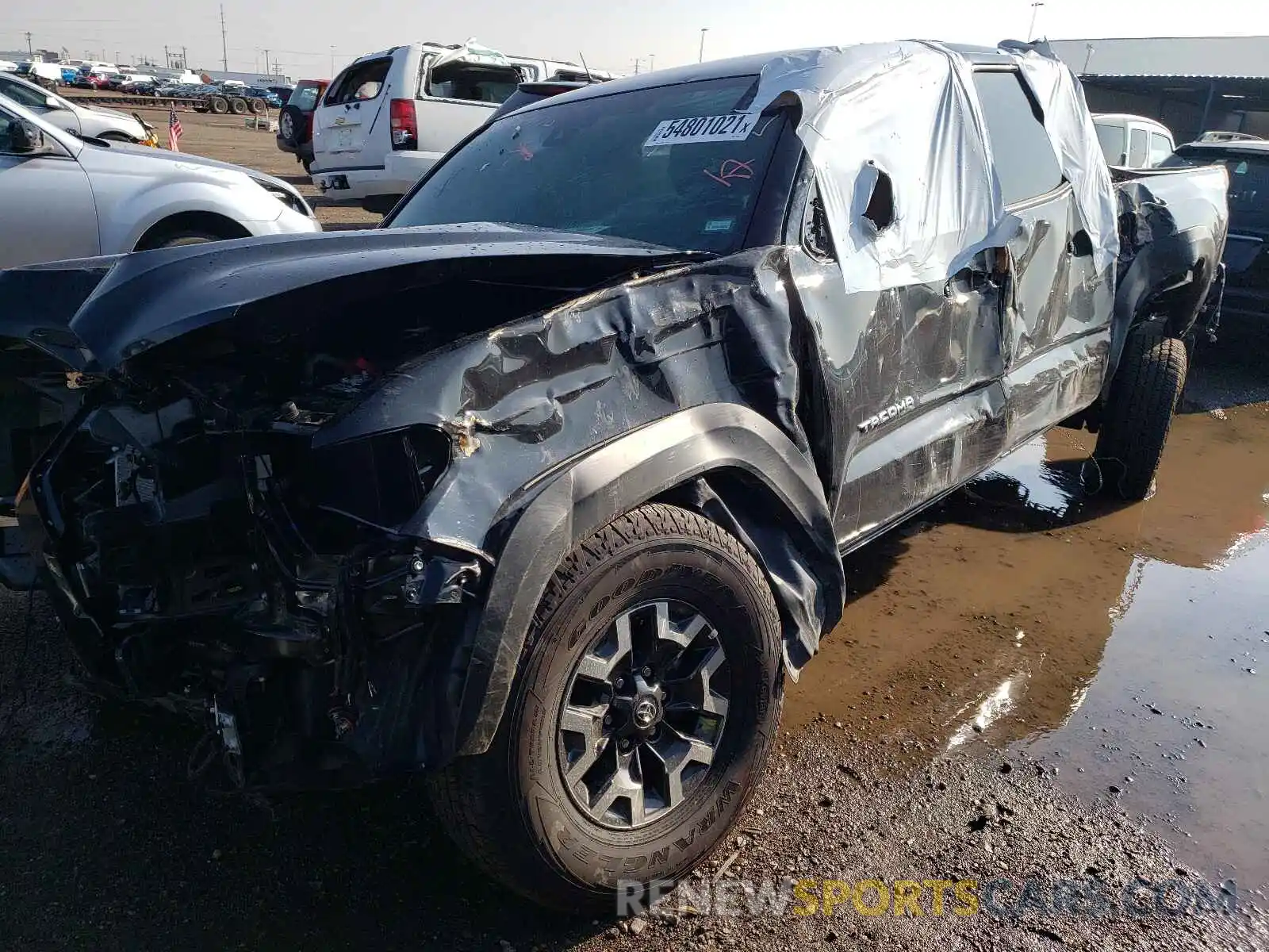 10 Photograph of a damaged car 3TMCZ5AN5MM425100 TOYOTA TACOMA 2021