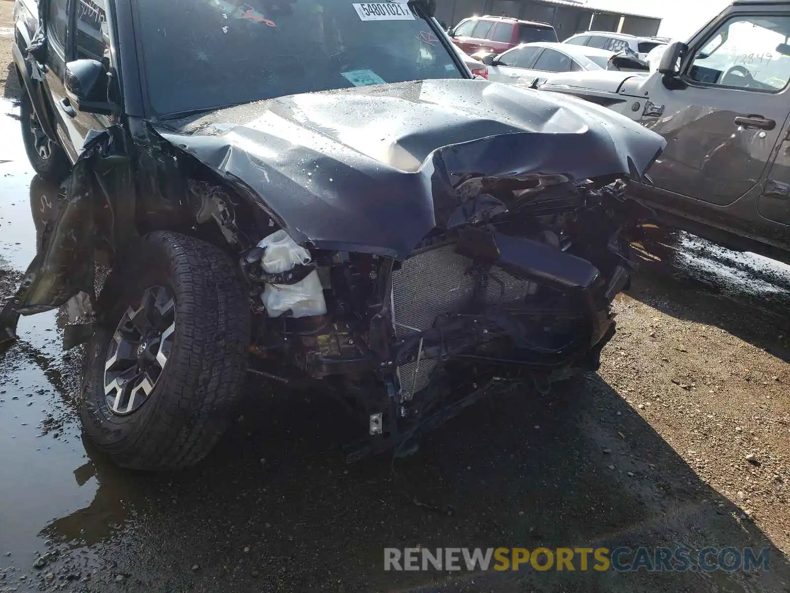 9 Photograph of a damaged car 3TMCZ5AN5MM425100 TOYOTA TACOMA 2021