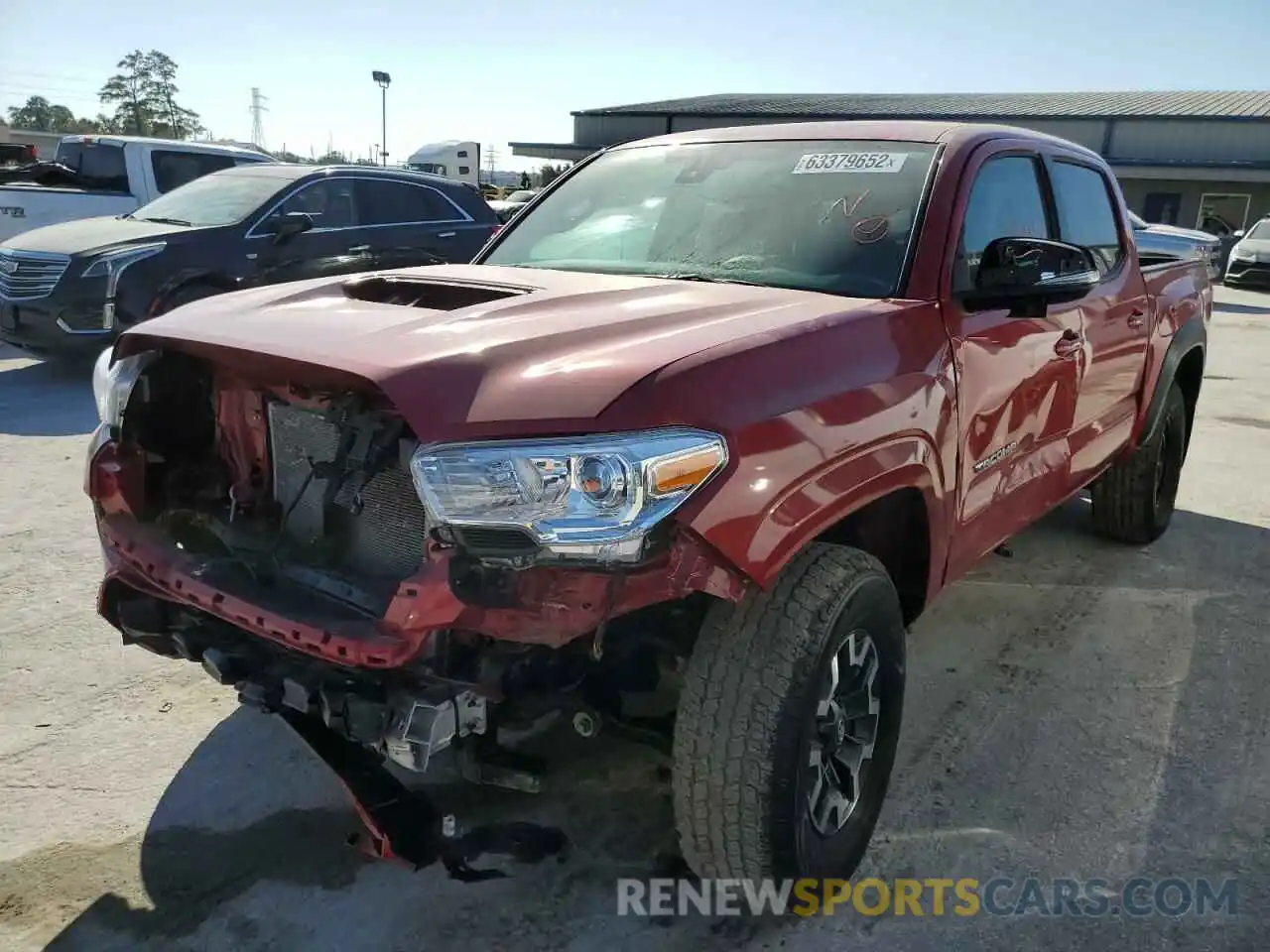 2 Photograph of a damaged car 3TMCZ5AN5MM426330 TOYOTA TACOMA 2021