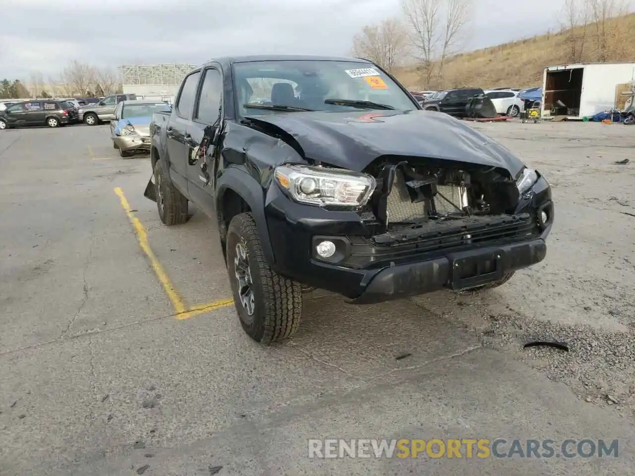 1 Photograph of a damaged car 3TMCZ5AN5MM441457 TOYOTA TACOMA 2021