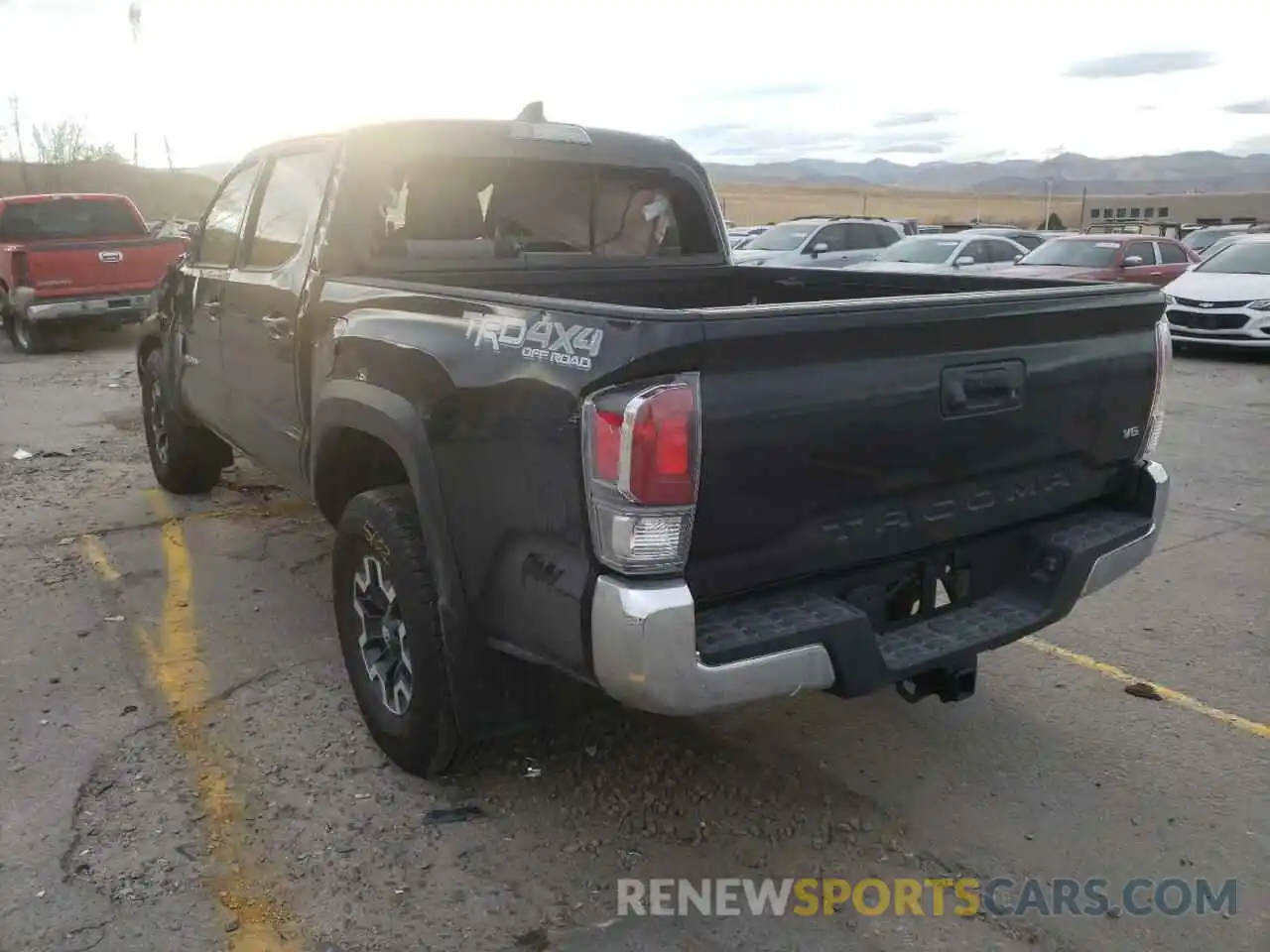 3 Photograph of a damaged car 3TMCZ5AN5MM441457 TOYOTA TACOMA 2021