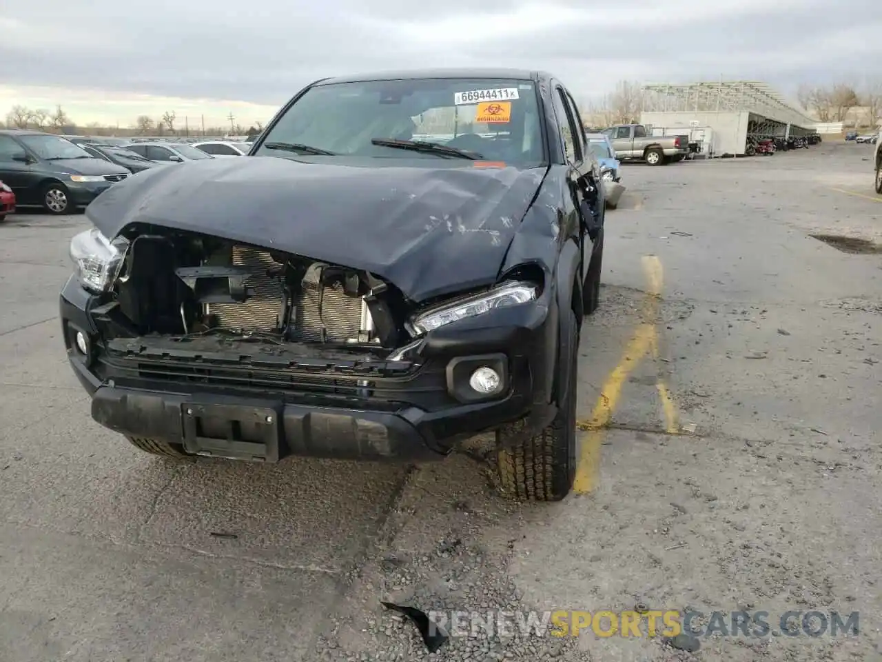 9 Photograph of a damaged car 3TMCZ5AN5MM441457 TOYOTA TACOMA 2021