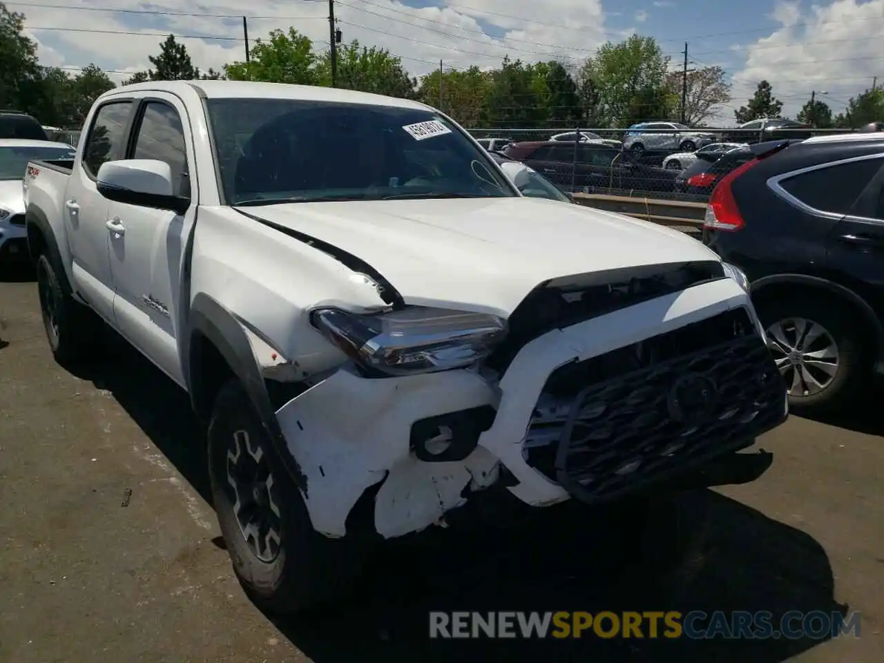 9 Photograph of a damaged car 3TMCZ5AN5MM441555 TOYOTA TACOMA 2021