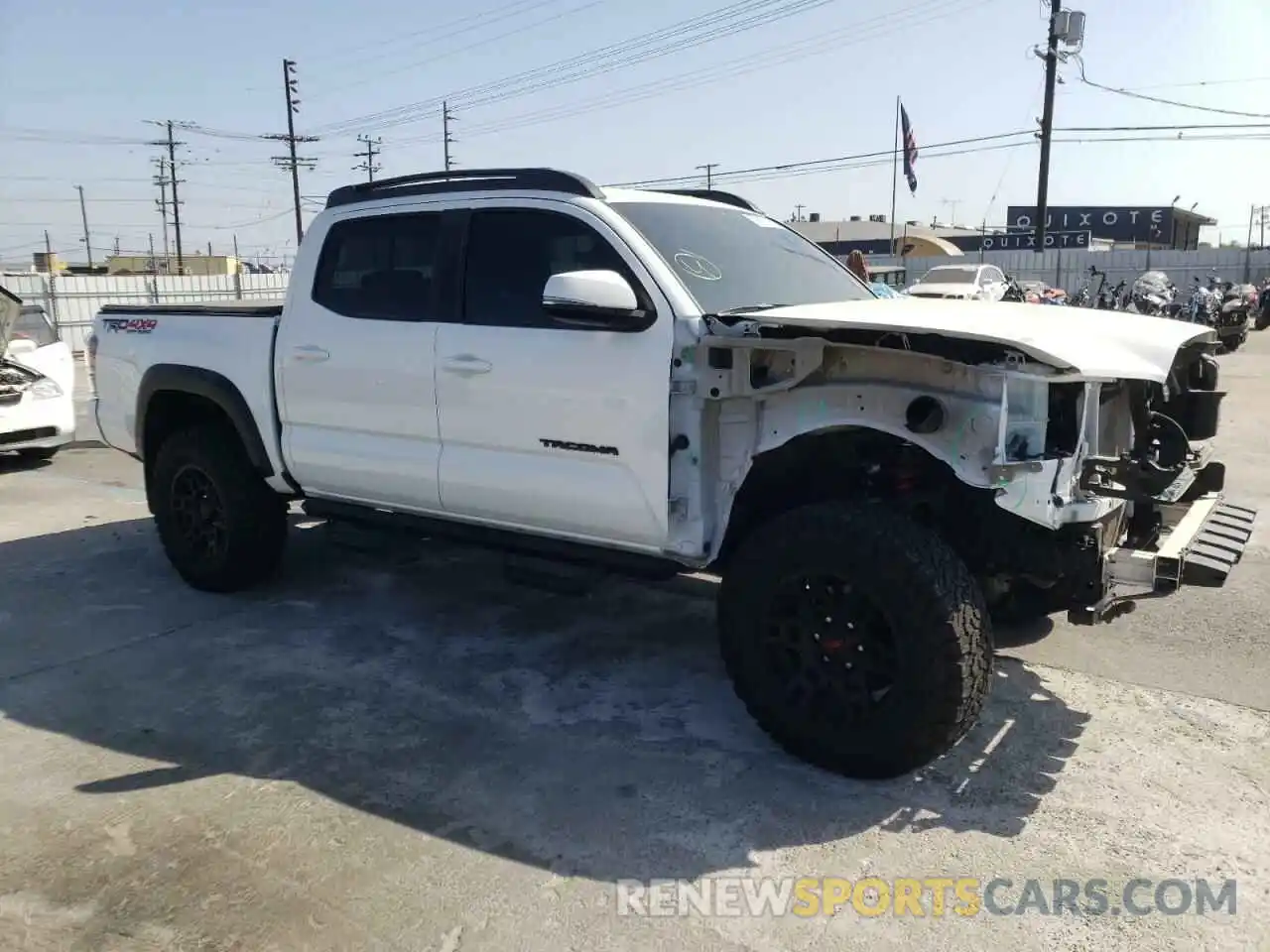 1 Photograph of a damaged car 3TMCZ5AN5MM443046 TOYOTA TACOMA 2021