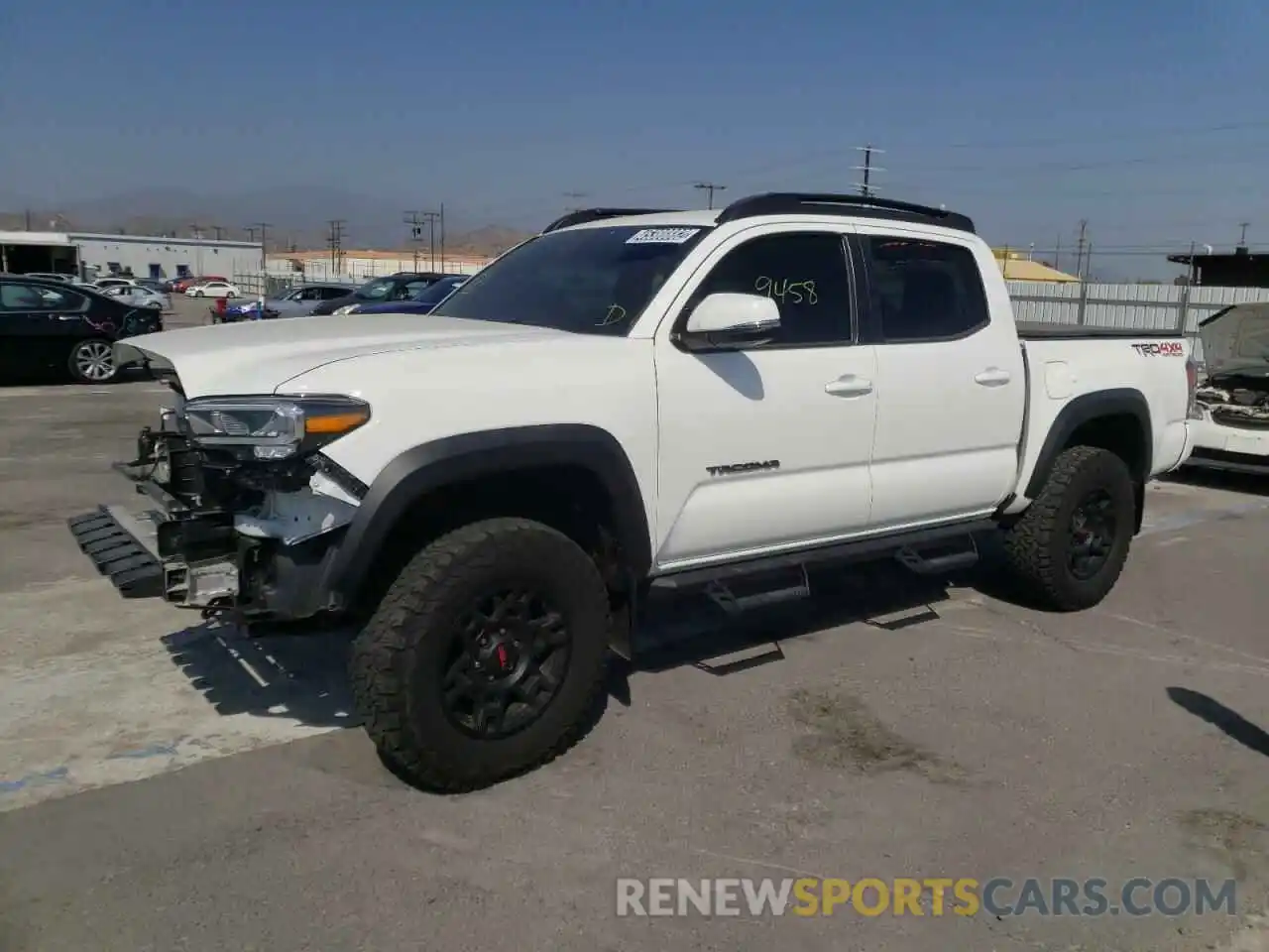 2 Photograph of a damaged car 3TMCZ5AN5MM443046 TOYOTA TACOMA 2021