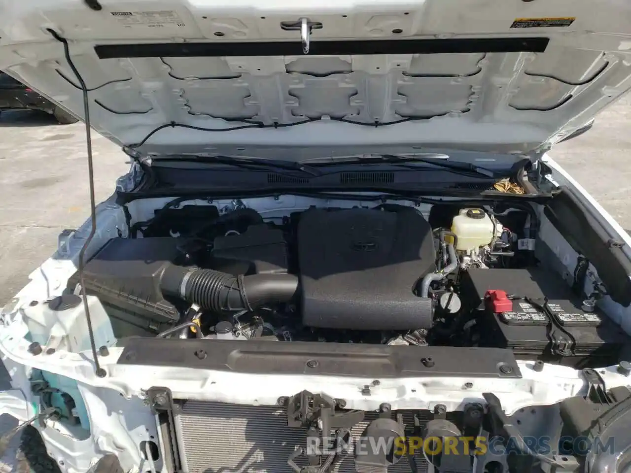 7 Photograph of a damaged car 3TMCZ5AN5MM443046 TOYOTA TACOMA 2021